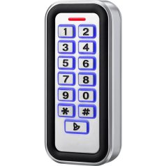   Nestron NAS-111KEM-W Kártyaolvasó (EM) és kódzár; önálló működésű; vandálbiztos; vízálló; IP68; IK10