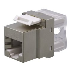   Nestron NPN-KEY-1C6SF-180C Keystone STP csatlakozó; Cat6; 180°; dual IDC (Krone/110)
