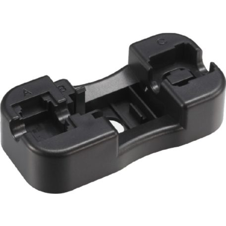 Nestron NPN-KEY-1STD Betűző segédfoglalat keystone csatlakozókhoz; kompatibilis a 90 és 180 fokos keystone modulokkal is