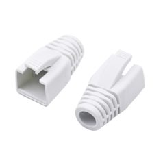   Nestron NPN-RJ45-1SRB-W10 Törésgátló RJ45 csatlakozóhoz; 10 db/csomag; fehér