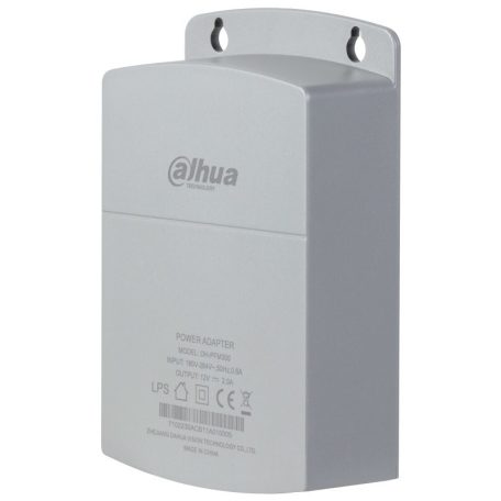 Dahua PFM300 12VDC 2A tápegység; asztali/falra szerehető