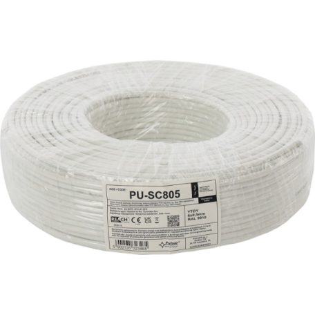 Pulsar PU-SC805 Riasztó kábel; 8 db ér 0,2 mm2 keresztmetszettel; réz; Eca (EN 50575); 100 fm