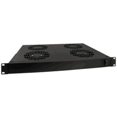 Pulsar RAWP-1 19" ventilátor panel; 1U; 4 ventilátor