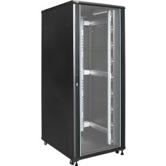   Pulsar RS4281 19" 42U 800x1000 álló rack szekrény; lapra szerelt; fekete