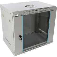   Pulsar RW954-G 19" 9U 540x400 fali rack szekrény; készre szerelt; szürke; könnyített kialakítás