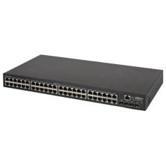   Dahua S5500-48GT4XF-E 52 portos központi switch; 48 Gbit / 4 10Gbit SFP uplink port; menedzselhető