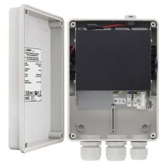   Pulsar SG64H 6 portos Gbit PoE switch (30 W) kültéri dobozban; 4 PoE + 2 uplink port; nem menedzselhető