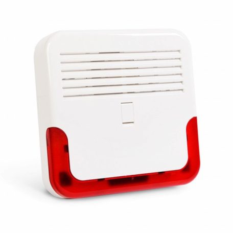Satel SP-6500 R Kültéri hang- és fényjelző; akkumulátor beszerelhető