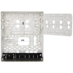   Satel OPU-3 P Műanyag doboz alaplapokhoz, bővítőkhöz és GSM kommunikátorokhoz; 324x382x108 mm