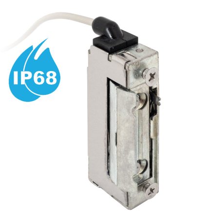 Dorcas SW99-2-NDF + 25C Vízálló (IP68) szimmetrikus, keskeny, alacsony, pajzs nélküli elektromos zárfogadó 250mm vezetékkel - kiiktatható