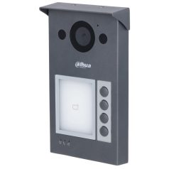   Dahua VTO3312Q-P Négylakásos IP video-kaputelefon kültéri egység; kártyaolvasóval; IR-megvilágítás; kétvezetékes