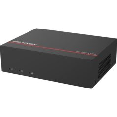   Hikvision iDS-E04HQHI-XB 4 csatornás AcuSense THD DVR; 5MP lite@12fps 1080p @15fps; +1x6MP IP csatorna; 512GB eSSD